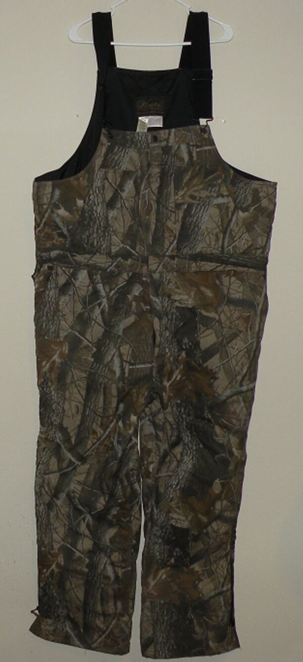 Liberty Men’s 2XL Insulated Hunting Bibs Overalls Realtree Hardwoods Camo